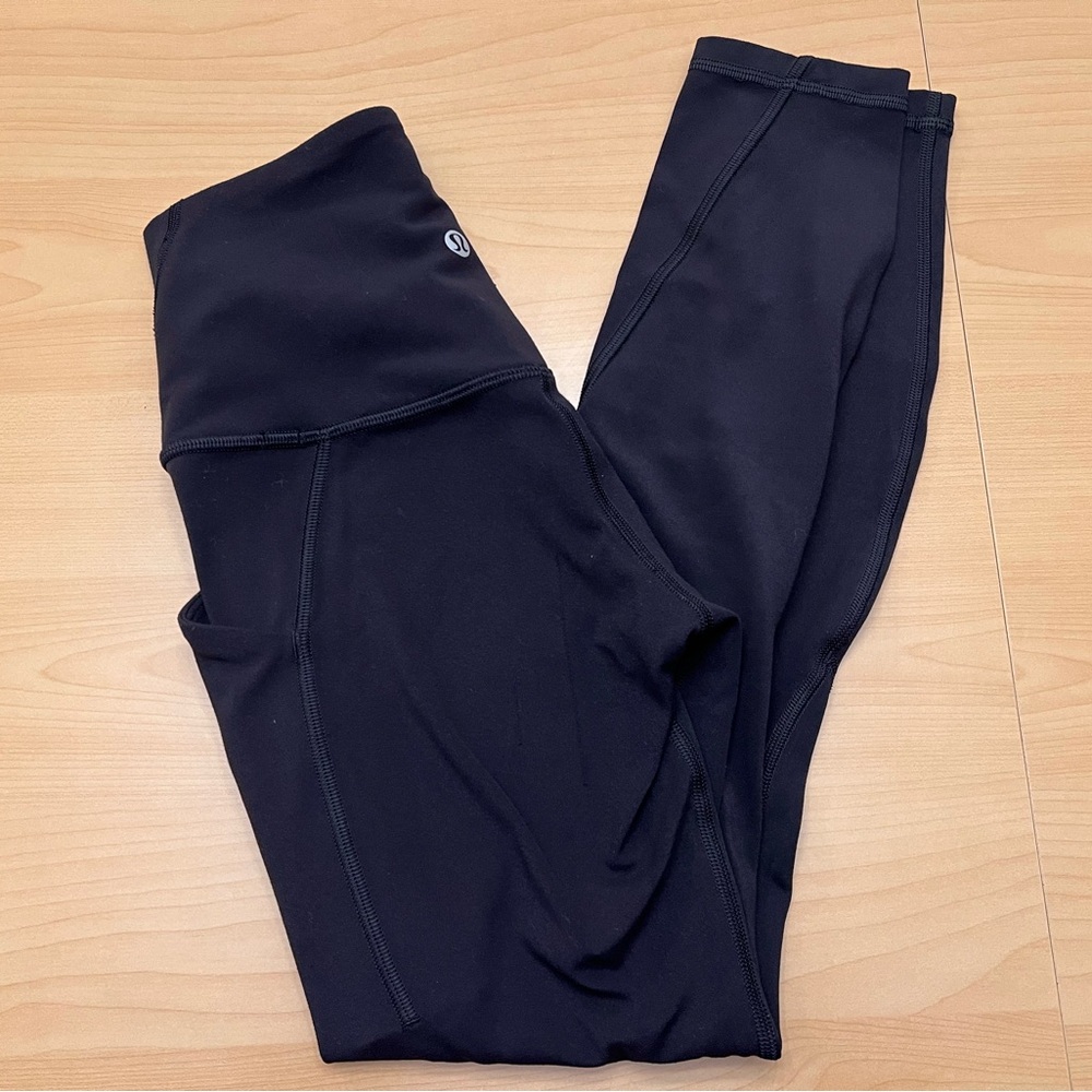 Lululemon Align High Rise Pant with Pockets 25” Black Size 2 - Read Description